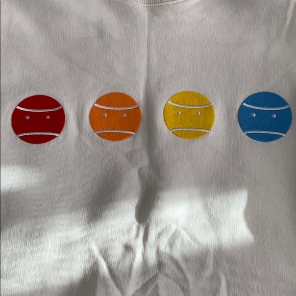 Tory Sport Rainbow Little Grumps Sweatshirt NWOT size small rare find - Picture 5 of 7